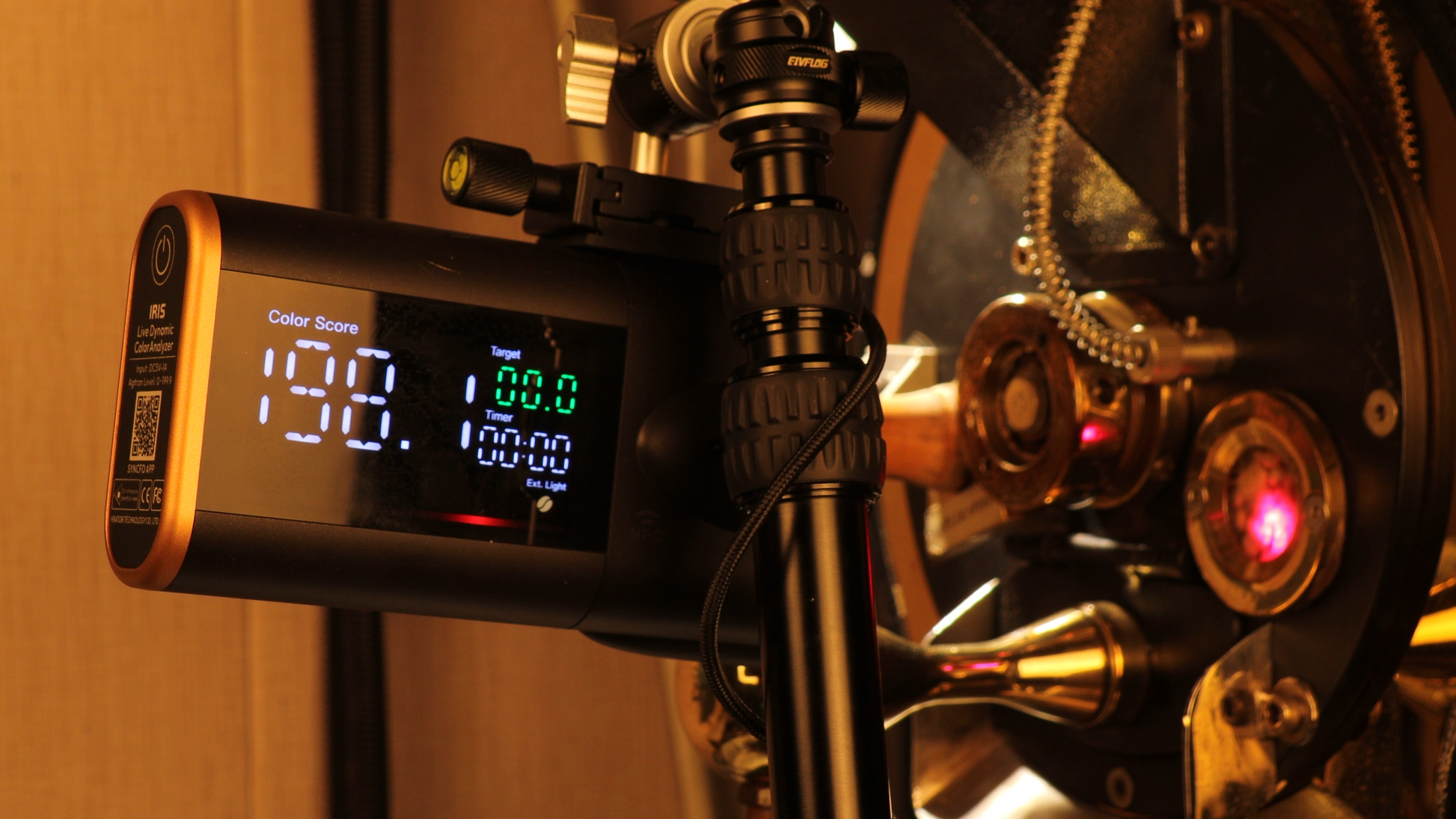 Syncfo IRIS - Live Dynamic Roast Analyzer