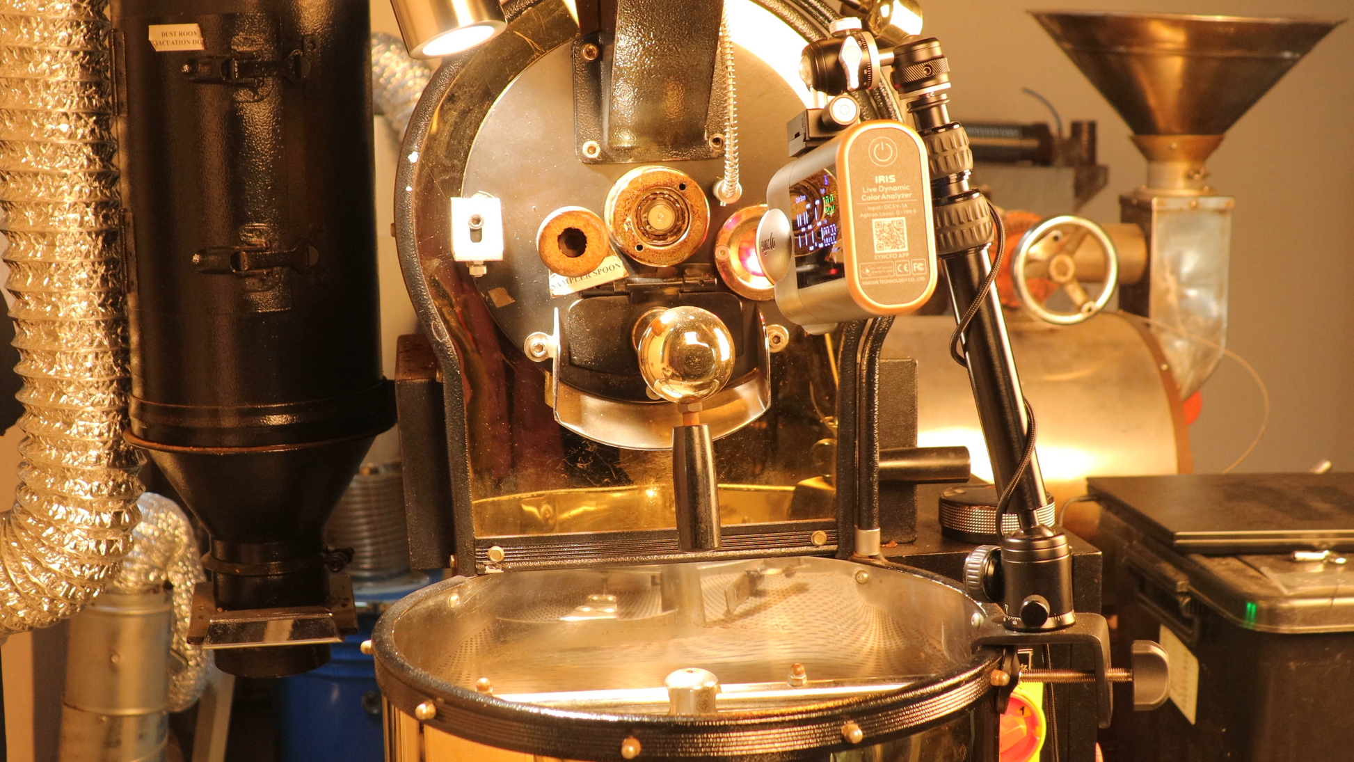 Syncfo IRIS - Live Dynamic Roast Analyzer