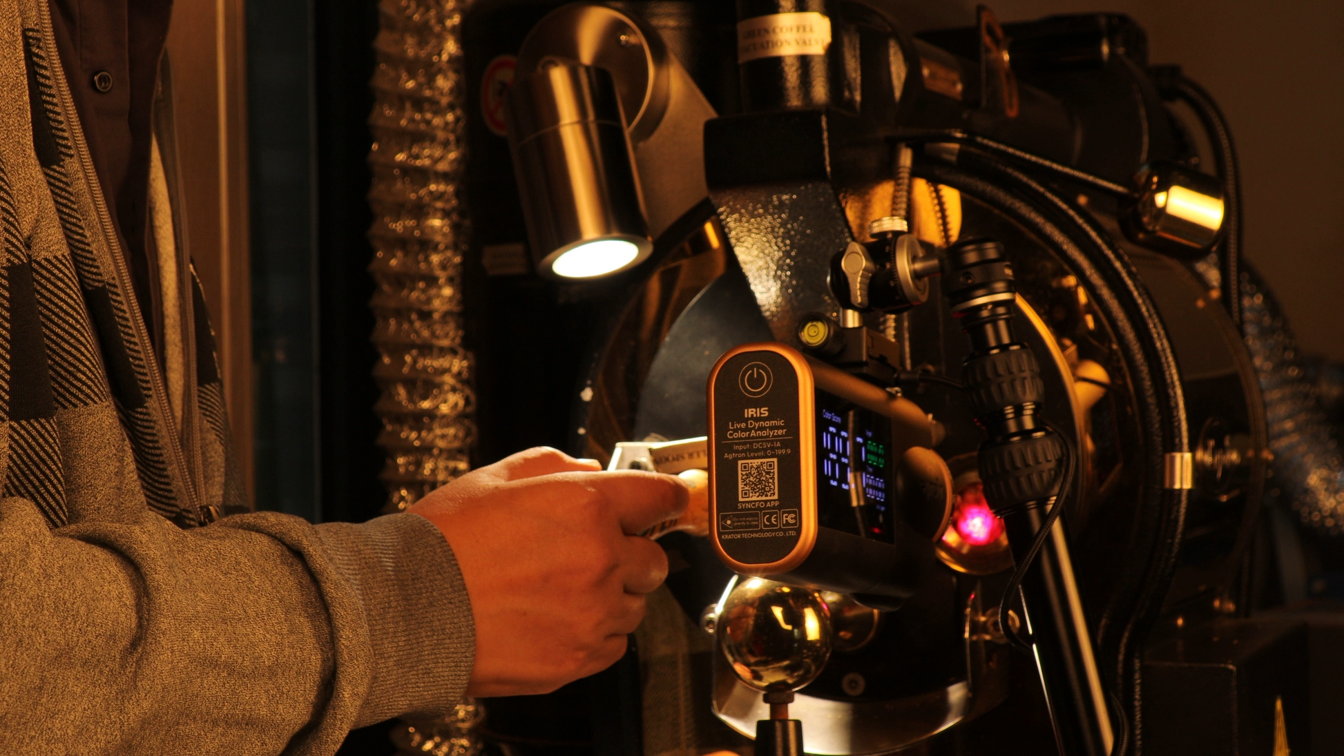 Syncfo IRIS - Live Dynamic Roast Analyzer