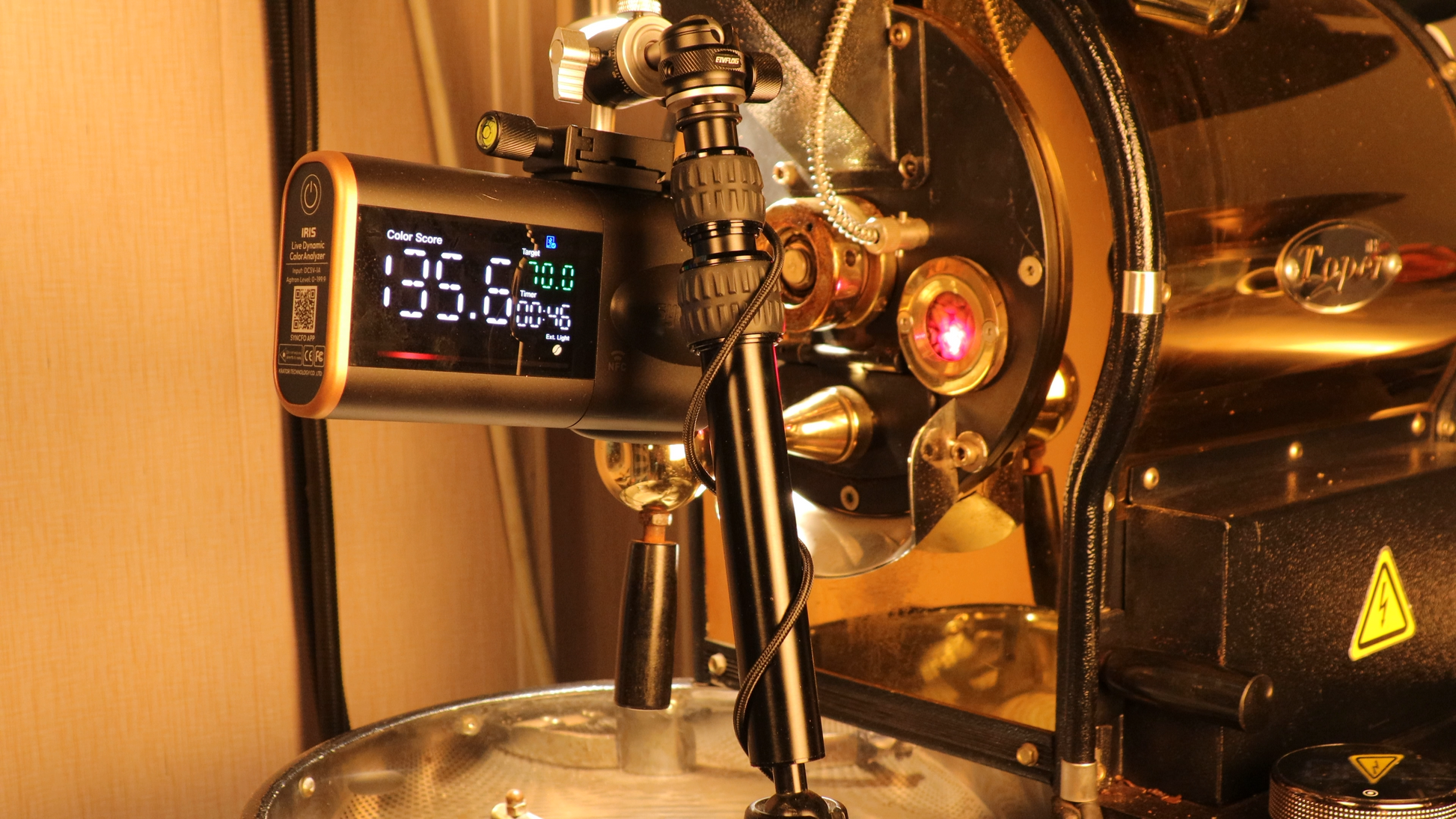 Syncfo IRIS - Live Dynamic Roast Analyzer